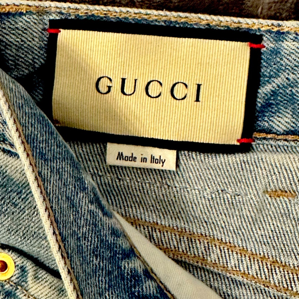 Gucci mens jeans
